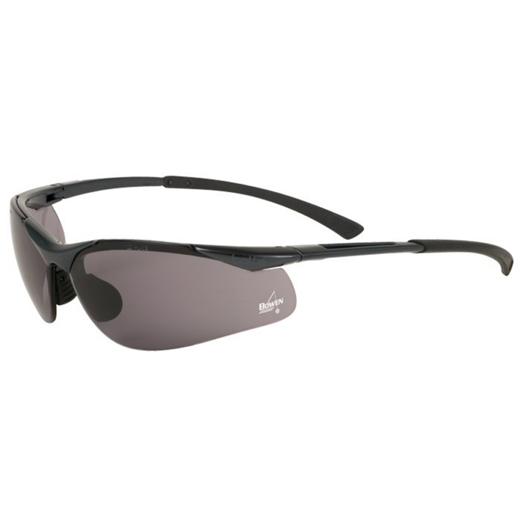 Bollé Contour Grey Safety Glasses - S0946
