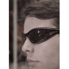 Bollé Tracker Grey Safety Glasses - S0969 8211 in use