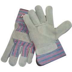 Split Leather Glove w/Safety Cuffs