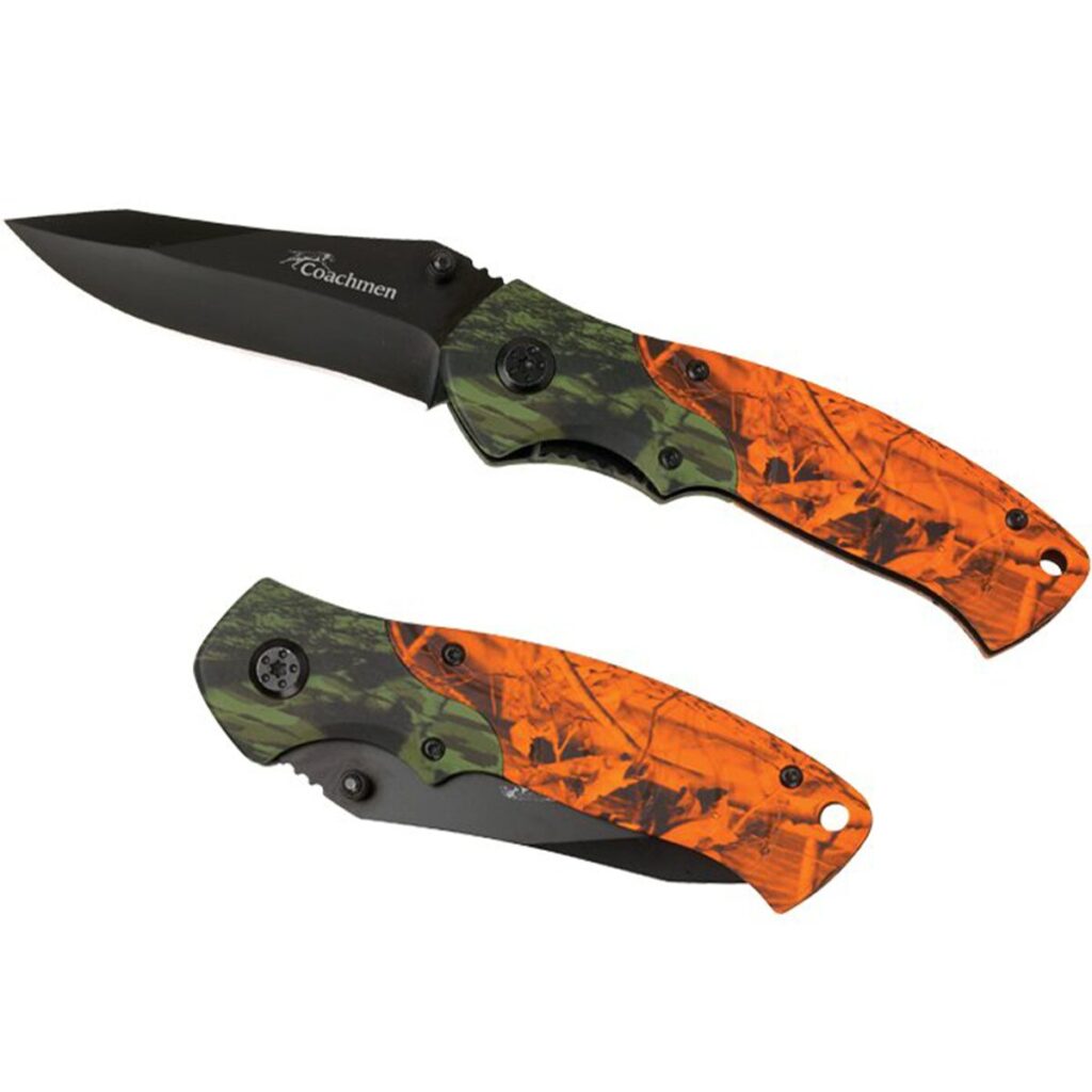 Blaze 2-Tone Camo Knife - S1139