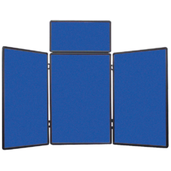 Show and Write Display with Graphic Panels – 6′ - Show and Write Display with Graphic Panels 8211 6ftblue