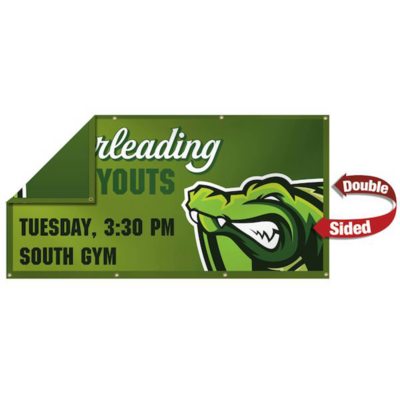 Smooth Vinyl Double Sided Banner 8211 38242 x 68242