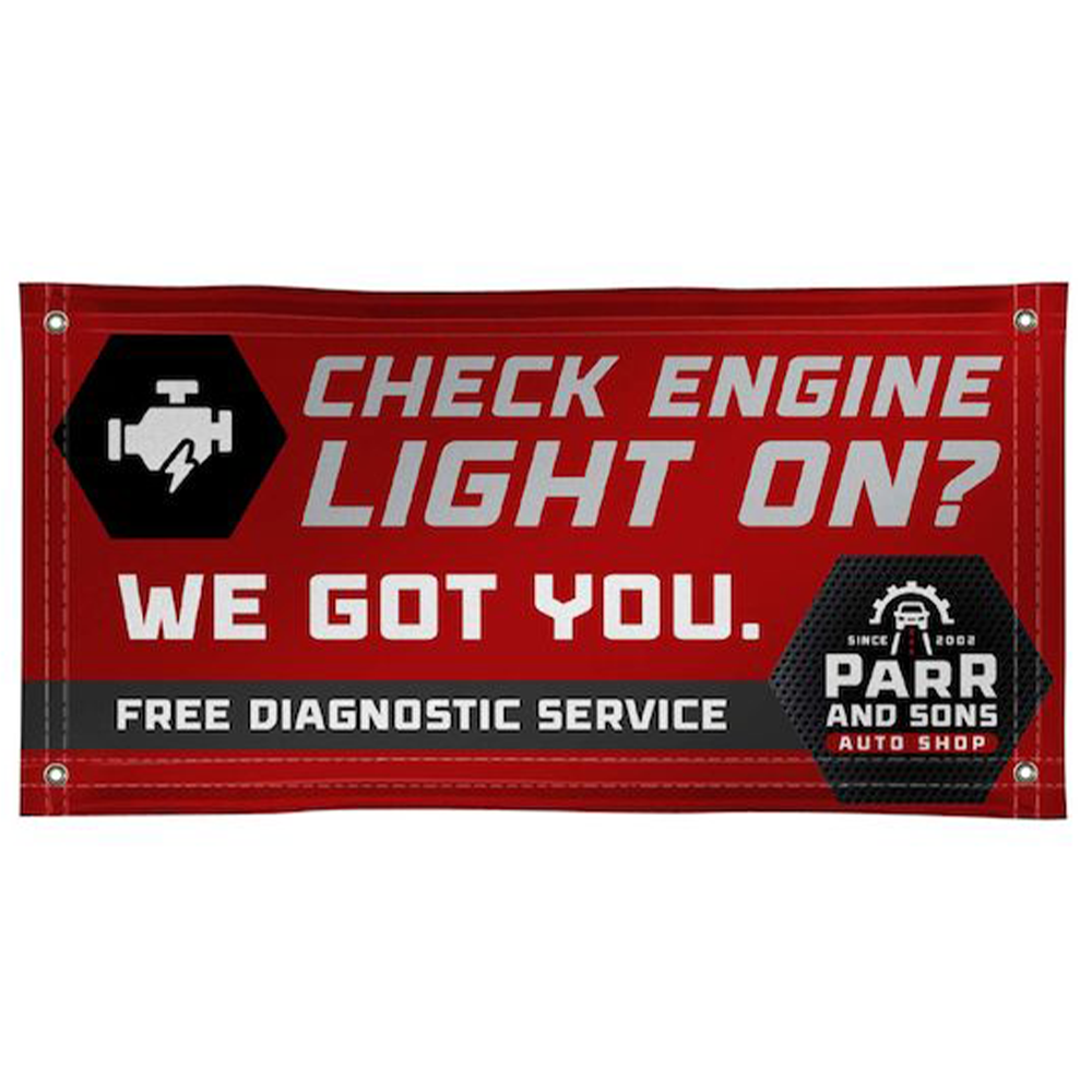 Super Poly Knit Fabric Single-Sided Banner – 2′ x 4′ - Super Poly Knit Fabric Single-Sided Banner 8211 28242 x 48242