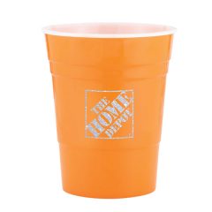 Reusable Hard Plastic Party Cups – 16 oz - TM25-OR_600px_L