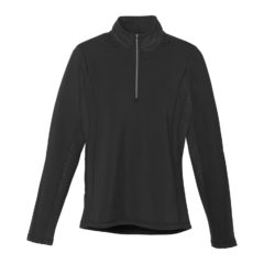 Ladies’ Caltech Knit Quarter Zip - TM97807-1