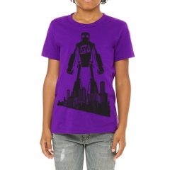 Bella + Canvas – Youth Unisex Jersey Short Sleeve Tee - TeamPurple
