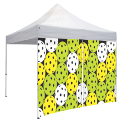 Tent Wall with Middle Zipper – UV Printed Mesh – 10′ - TentWallwithMiddleZipperUVPrintedMesh10