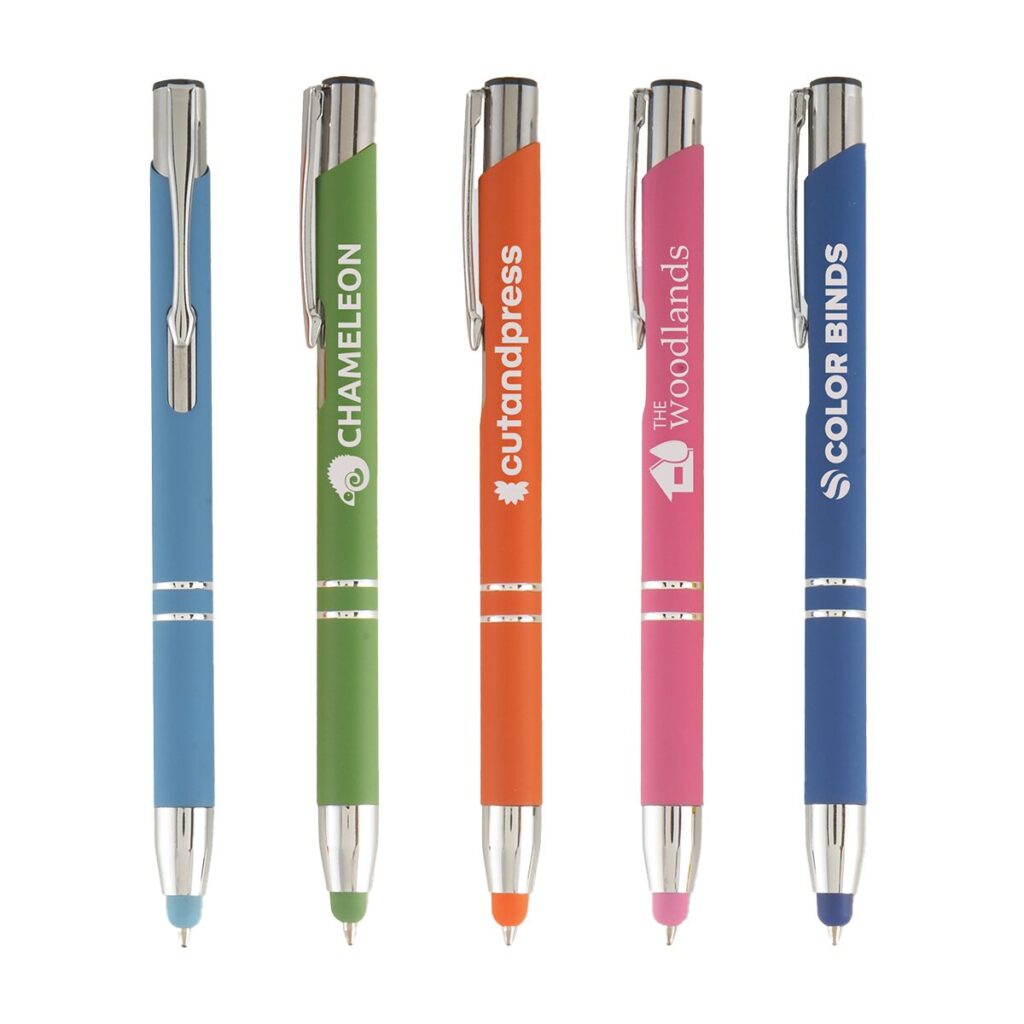 Tres-Chic Softy Bright Stylus Pen - Tres-Chic Softy Bright Stylus Pen 8211 Laser engraved