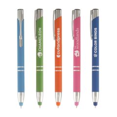 Tres-Chic Softy Bright Stylus Pen - Tres-Chic Softy Bright Stylus Pen 8211 Laser engraved