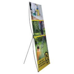 Tri-X Banner Display Kit – 31.5″ x 79″ - TriXBannerDisplayKit31521579