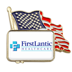 USA Flag Lapel Pin - USApinrectangle