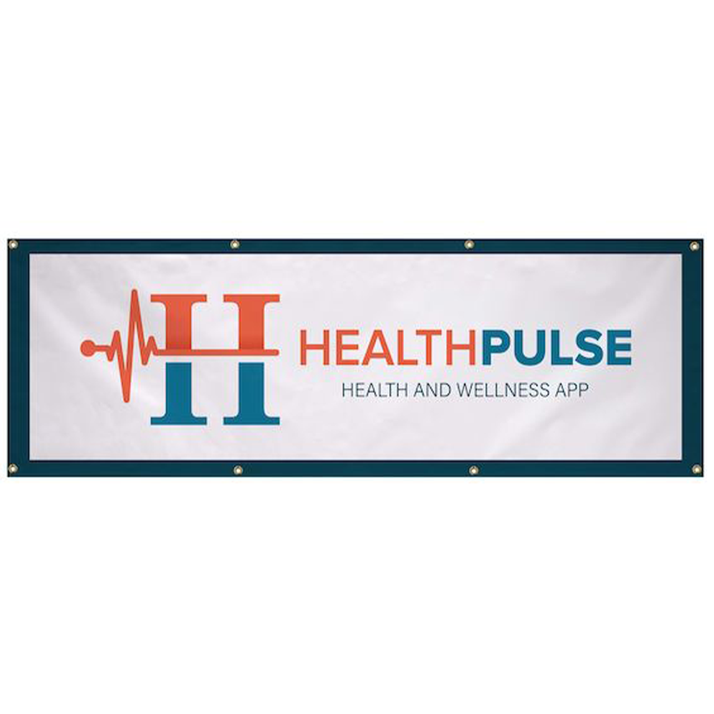 Vinyl Single-Sided Banner – 2′ x 6′ – 13 oz. - Vinyl Single-Sided Banner 8211 28242 x 68242 8211 13 oz