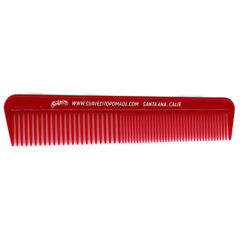 Hair Comb – 5″ - WAH601_Red_WI_HR