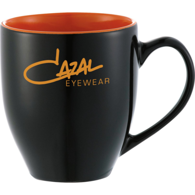 Zapata Electric Mug 8211 15 oz 8211 Black-Orange