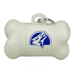 Dog Pickup Bag Dispenser - White