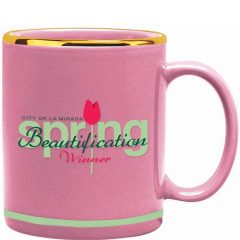Hampton Coffee Mugs – 11 oz - Pink