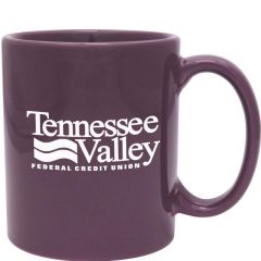 Hampton Coffee Mugs – 11 oz - Purple