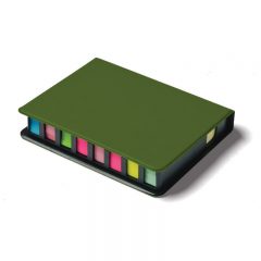 Euro Cover Sticky Notes Set - Emerald Green
