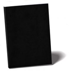 Soft Cover European Perfect-bound Journal – 6.75″ x 9.5″ - Black