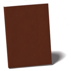Soft Cover European Perfect-bound Journal – 6.75″ x 9.5″ - Chocolate Brown