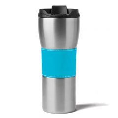 Euro Wrapped Travel Mug - Aqua