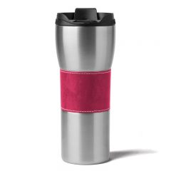 Euro Wrapped Travel Mug - Maroon