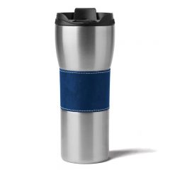 Euro Wrapped Travel Mug - Navy Blue