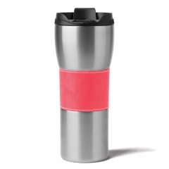 Euro Wrapped Travel Mug - Red