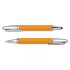 Euro Wrapped Stylus Pen - Golden Orange