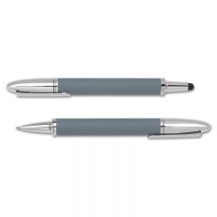 Euro Wrapped Stylus Pen - Light Grey