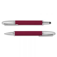 Euro Wrapped Stylus Pen - Maroon