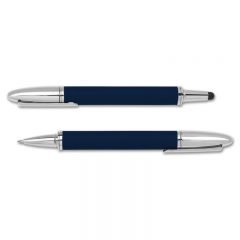 Euro Wrapped Stylus Pen - Navy Blue