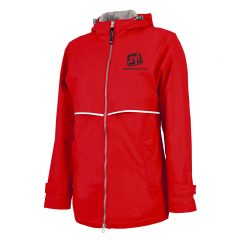Ladies’ New Englander Rain Jacket - Red Reflective