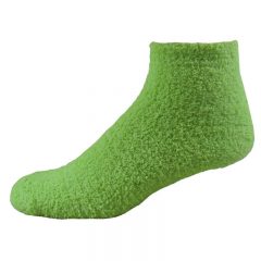 Fuzzy Feet Socks - Light Green
