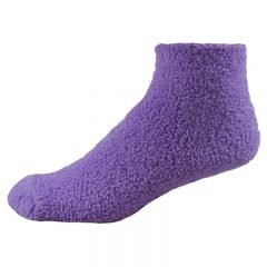 Fuzzy Feet Socks - Purple