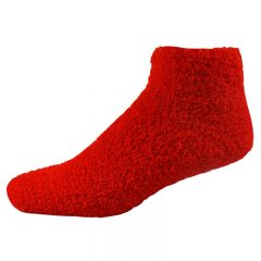 Fuzzy Feet Socks - Red
