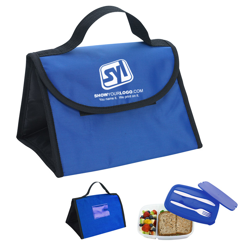 Container and Lunch Bag Combo - Blue