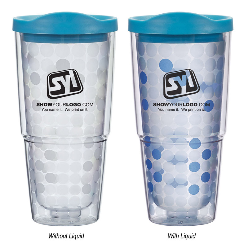 Color Changing Biggie Tumbler – 24 oz - Blue