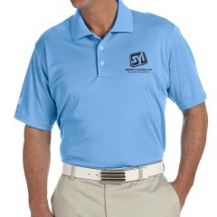 Adidas ClimaLite Golf Shirt with Logo - Broder Brothers