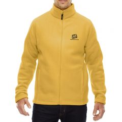 Core365 Men’s Journey Fleece Jacket - Campus Gold