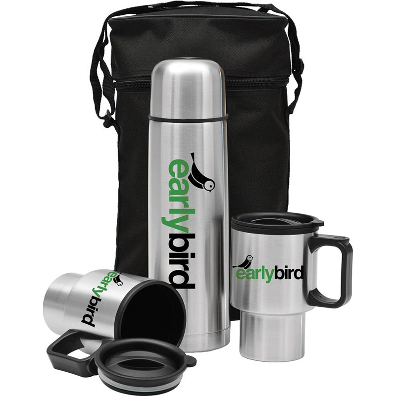 Three Piece Stainless Steel City Set - Main