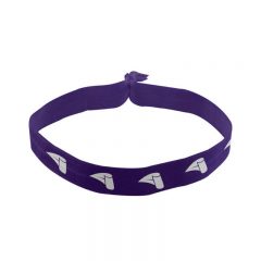 Fold-Over Elastic Headband – 3/4″ - Purple