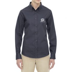 Ladies’ Core 365 Operate Long Sleeve Twill Shirt - Carbon