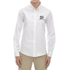Ladies’ Core 365 Operate Long Sleeve Twill Shirt - White