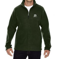 Core365 Men’s Journey Fleece Jacket - Forest Green