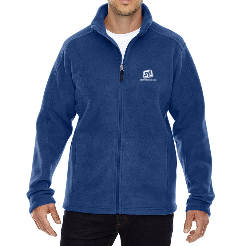 Core365 Men’s Journey Fleece Jacket - True Royal