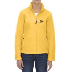 Ladies’ Core 365 Journey Fleece Jacket - Campus Gold