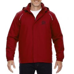 Core 365 Men’s Brisk Insulated Jacket - Classic Red