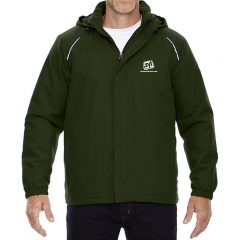 Core 365 Men’s Brisk Insulated Jacket - Forest Green