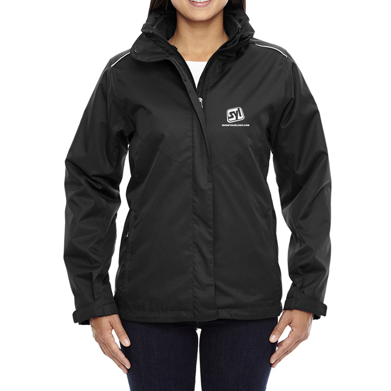 Ladies’ Core 365 Region 3 in 1 Jacket - Black